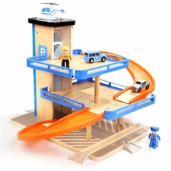 TopBright Toys® Holz Parkhaus-Spielset