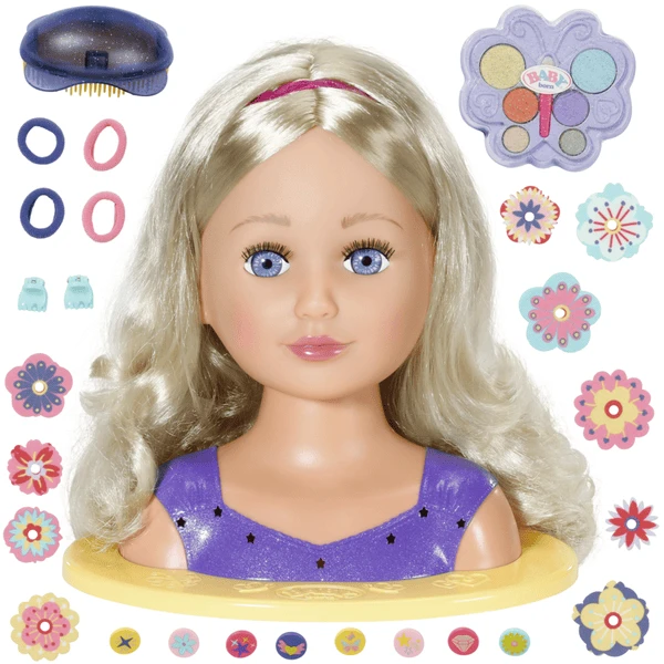 Zapf Creation BABY Born® Sister Styling Head 1 Zapf Creation BABY Born® Sister Styling Head